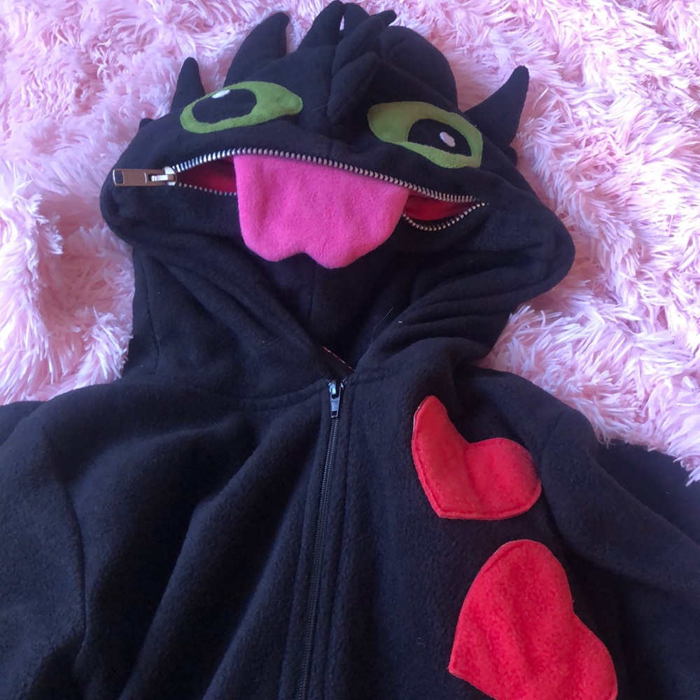 Toothless hoodie how to train your dragon